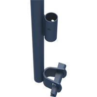 Accessoires pour &eacute;chafaudage - Poteau de garde-corps a/support, Poteau de garde-corps, 6" la x 56" h Nassau Supply