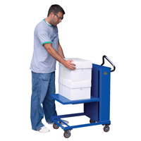 Self Elevating Tables, 20" L x 20" W, Steel, 230 lbs. Capacity Nassau Supply