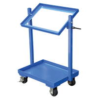 Chariot &agrave; cueillette, Acier, 30-11/16" la x 19-1/4" p, 2 tablettes, Capacit&eacute; 200 lb Nassau Supply