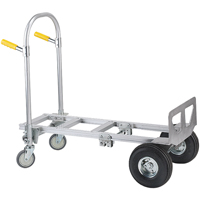 Spartan Jr. Economy Convertible Truck, Aluminum, 1000 lbs. Capacity Nassau Supply