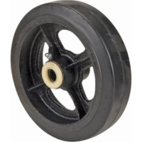 Rubber Wheels, 8" (203 mm) Dia. x 2" (51 mm) W, 600 lbs. (272 kg.) Capacity MH297 | Nassau Supply