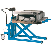 Hydraulic Skid Scissor Lift/Table, 42-1/2" L x 20-1/2" W, Steel, 1000 lbs. Capacity MK792 | Nassau Supply