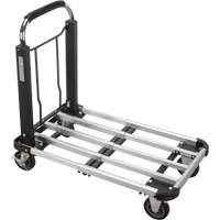 Foldable Platform Trucks, Aluminum, 300 lbs., 28" L x 16" W, 32" High Nassau Supply