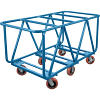 Chariot à plateforme pour matériaux de construction, 60" x 30" x 33", Capacité 2500 lb ML141 | Nassau Supply