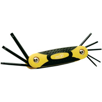 Folding Key Set, 8 Pcs., Torx&reg; Nassau Supply