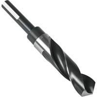 Foret raccourci 1/2" a/3 c&ocirc;t&eacute;s plats, 33/64", Acier rapide, Cannelure 3", Pointe de 118° Nassau Supply