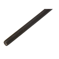 Threaded Rod, 1/4"-20, 36" L, Plain, Grade B-7 Grade MMT193 | Nassau Supply