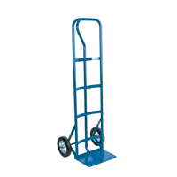 All-Welded Hand Truck, P-Handle Handle, Steel, 51" Height, 600 lbs. Capacity Nassau Supply