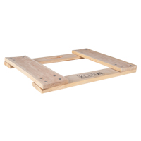 Hardwood Dolly Frame, Not Included Wheels, 900 lbs. Capacity, 18" W x 24" D x 1.5" H Nassau Supply