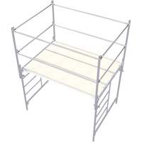 Accessoires pour &eacute;chafaudage - Barre de retenue, Barre de retenue, 2" la x 30" h Nassau Supply