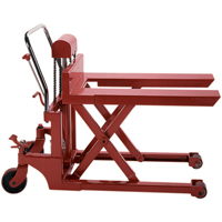 L&egrave;ve-palette &agrave; ciseaux, 44" lo x 27" la, Acier, Capacit&eacute; de 1100 lb Nassau Supply