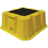 Nestable Industrial Step Stools, 25" x 25" x 10-1/2" High Nassau Supply