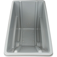 Tilt Truck, Polyethylene, 0.625 cu. yd., 500 lbs. Load Capacity Nassau Supply