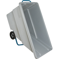 Tilt Truck, Polyethylene, 0.625 cu. yd., 850 lbs. Load Capacity Nassau Supply