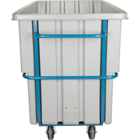 Tilt Truck, Polyethylene, 1.1 cu. yd., 2000 lbs. Load Capacity Nassau Supply