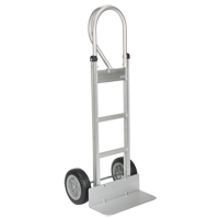 Knocked Down Hand Truck, P-Handle Handle, Aluminum, 52-1/8" Height, 500 lbs. Capacity Nassau Supply