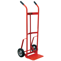 Hand Truck with Reinforced Noseplate - 136RN-HB, Dual Handle, Steel, 51" Height, 800 lbs. Capacity Nassau Supply