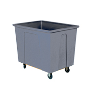Caisson, Poly&eacute;thyl&egrave;ne, 46" lo x 34" la x 40" h, Volume 25 pi³, Capacit&eacute; 600 lb Nassau Supply
