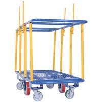 Horizontal Panel Cart, 63-7/16" x 28-1/2" x 40-15/16", 2000 lbs. Capacity Nassau Supply