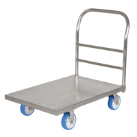 Platform Truck, 36" L x 24" W, 2000 lbs. Capacity, Polyurethane Casters Nassau Supply