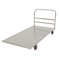 Platform Truck, 72" L x 36" W, 2000 lbs. Capacity, Polyurethane Casters Nassau Supply