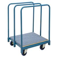 Knocked-Down Panel Truck, 30" x 27" x 43", 1000 lbs. Capacity Nassau Supply