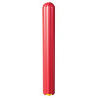 Enveloppe nervur&eacute;e pour butoir, 4" dia. x 56" l, Rouge Nassau Supply