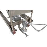 Manual Hydraulic Scissor Lift Table, 47" L x 24" W, Partial Stainless Steel, 2000 lbs. Capacity Nassau Supply