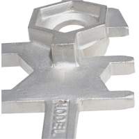Drum Wrench, 3/4"/2" Opening, 9-1/2" Handle, Stainless Steel Nassau Supply