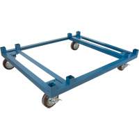 Socle roulant pour contenant empilables, 48,5" la x 40-1/2" p x 10" h, Capacit&eacute; de 3000 lb Nassau Supply