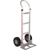 Knocked Down Hand Truck, Continuous Handle, Aluminum, 48" Height, 500 lbs. Capacity MP098 | Nassau Supply
