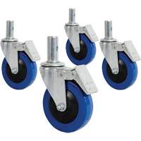 Mini 4" Casters with Locking Pin Nassau Supply