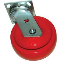 Roulette pivotante pour chariot &agrave; bascule Nassau Supply