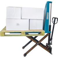 Manual Scissor Skid Lift, 45-1/4" L x 20-1/4" W, Steel, 3300 lbs. Capacity MP565 | Nassau Supply