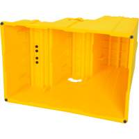 Industrial Step Stool, 3 Steps, 34-13/16" x 22-7/16" x 28-1/2" High Nassau Supply