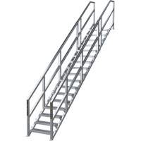 Syst&egrave;me d'escalier modulaire pour la construction de 17-21 marches SmartStairs, 157-1/2" ha Nassau Supply