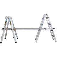 Telescoping Multi-Position Ladder, Aluminum, 300 lbs., CSA Grade 1A MP923 | Nassau Supply
