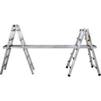 Telescoping Multi-Position Ladder, Aluminum, 300 lbs., CSA Grade 1A MP924 | Nassau Supply