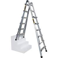 Telescoping Multi-Position Ladder, Aluminum, 300 lbs. MP925 | Nassau Supply