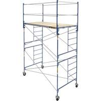 Complete Scaffold Tower with Casters, 66-2/10" D x 177-1/2" H Nassau Supply