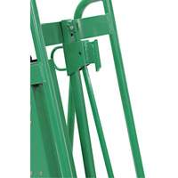 Powered Drum Hand Truck with Pneumatic Wheels Nassau Supply