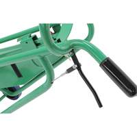 Powered Drum Hand Truck with Pneumatic Wheels Nassau Supply