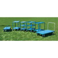 Outdoor Shelf Cart, 3 Tiers, 18" W x 39" H x 33" D, 1200 lbs. Capacity Nassau Supply