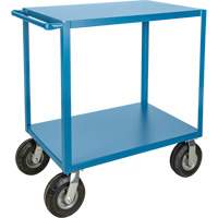 Outdoor Shelf Cart, 2 Tiers, 18" W x 39" H x 33" D, 1200 lbs. Capacity Nassau Supply