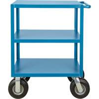 Outdoor Shelf Cart, 3 Tiers, 18" W x 39" H x 33" D, 1200 lbs. Capacity Nassau Supply