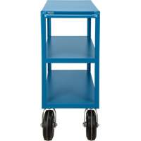 Outdoor Shelf Cart, 3 Tiers, 18" W x 39" H x 33" D, 1200 lbs. Capacity Nassau Supply