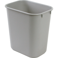 Soft Wastebasket, 14 Quarts, Plastic Nassau Supply