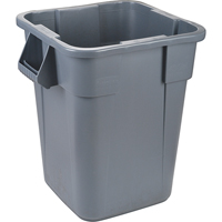 Square Brute&reg; Containers, Polyethylene, 40 US gal. Nassau Supply