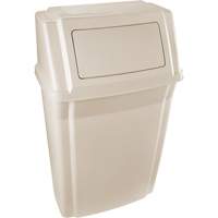 Slim Jim<sup>®</sup> Containers, Swing Lid, Plastic, Fits Container Size: 19-1/2" x 12" NA817 | Nassau Supply