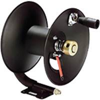 High Pressure Carry Handle Hose Reel, 100', Steel Nassau Supply